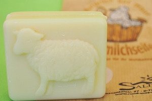 Schafsmilchseife aus dem Shop der Tourist-Information Bad Bevensen